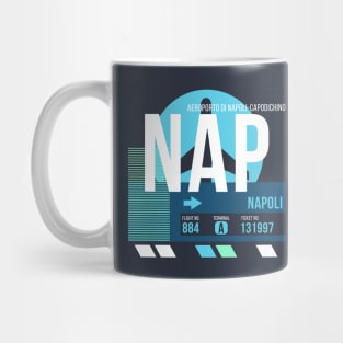 Naples (NAP) Airport // Sunset Baggage Tag Mug